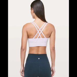 Lululemon Energy Bra Long Line - Lilac